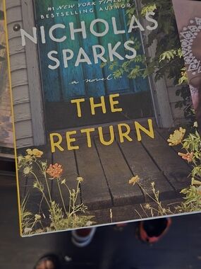 'The Return' Hardcover Book - Blue & Yellow